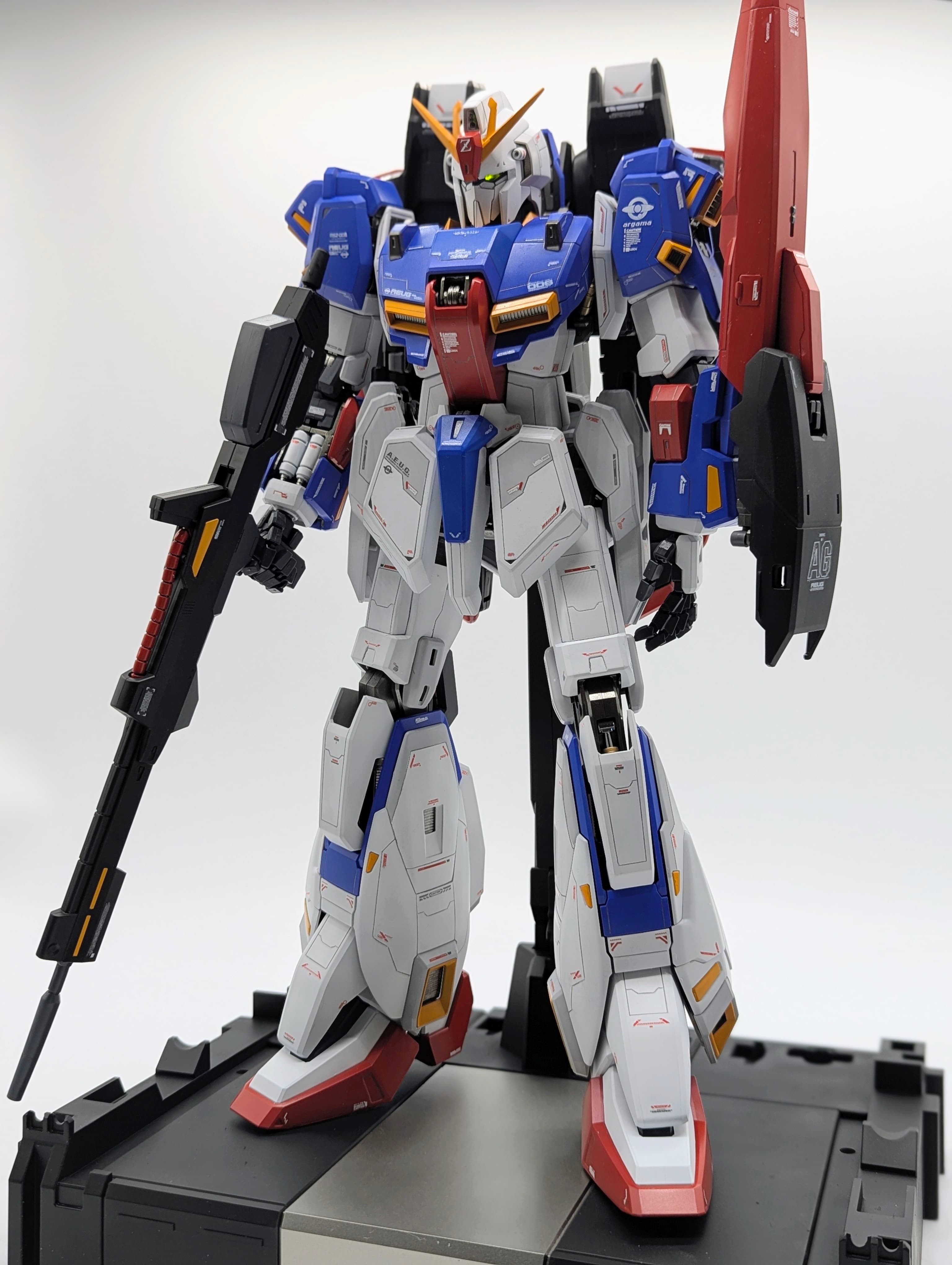 PG zガンダム 改修全塗装完成品