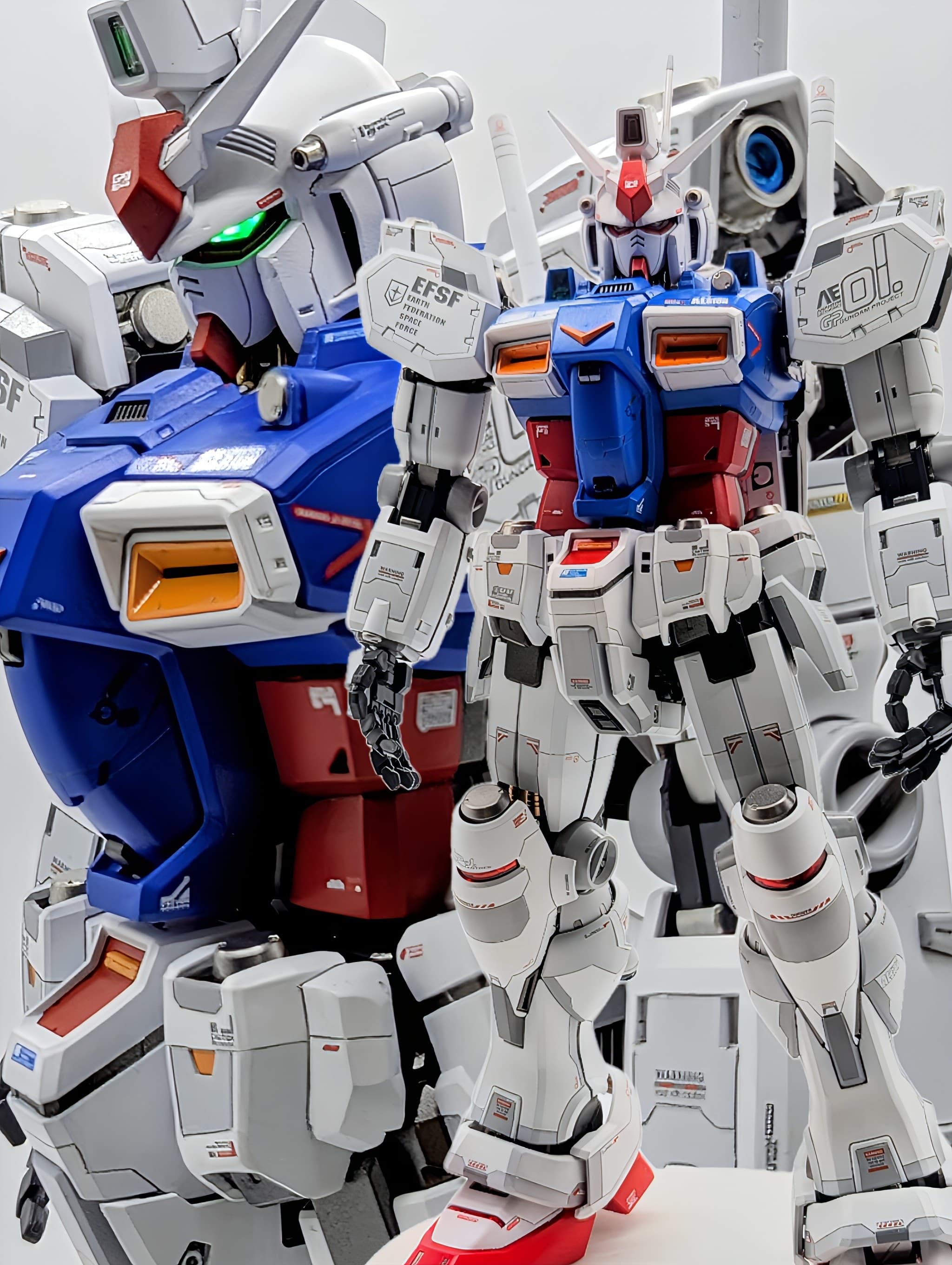 PG ガンダムGP01 ゼフィランサス改修塗装完成品